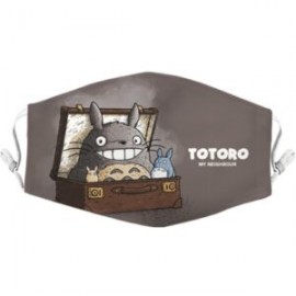 Cubreboca baul totoro