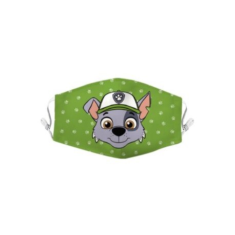 Cubreboca paw patrol (Rocky)