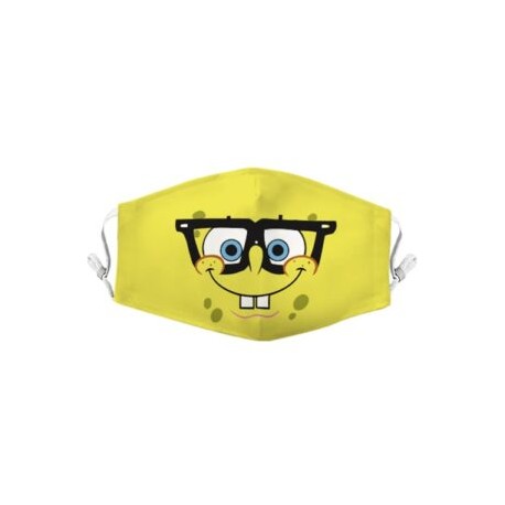 Cubreboca bob esponja ( lentes )