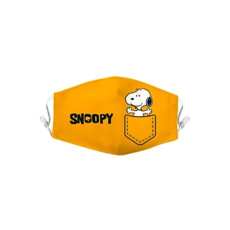 Cubreboca snoopy abrazo