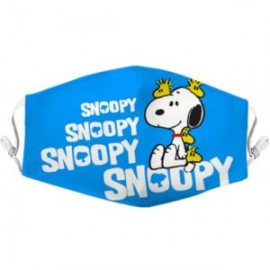 Cubreboca snoopy amigos