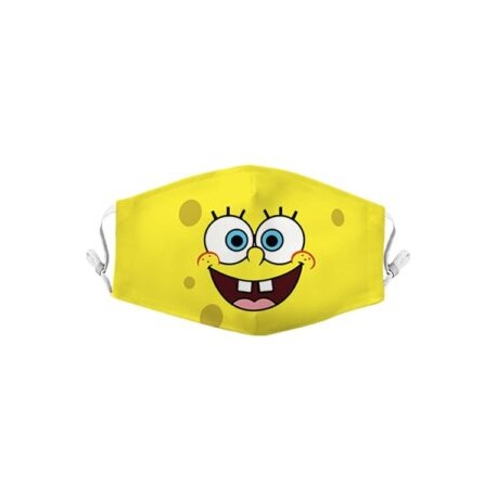 Cubreboca bob esponja ( sonrisa )