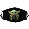 Cubrebocas baby yoda