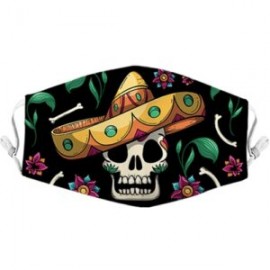 Cubreboca calaverin mexicano